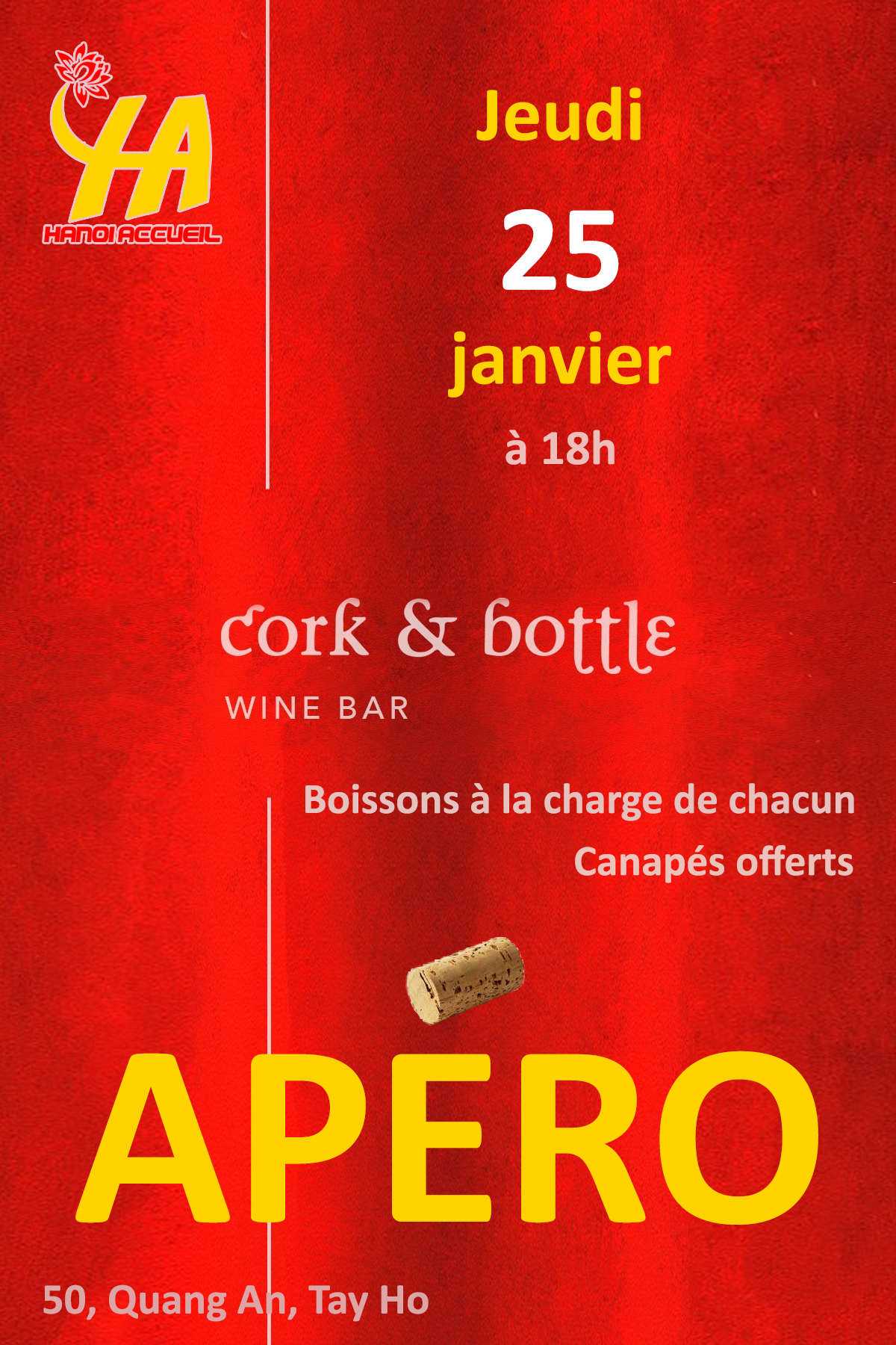 Apéro Cork & bottle